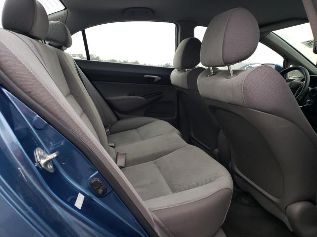 2HGFA16569H544612 - 2009 HONDA CIVIC LX BLUE photo 10