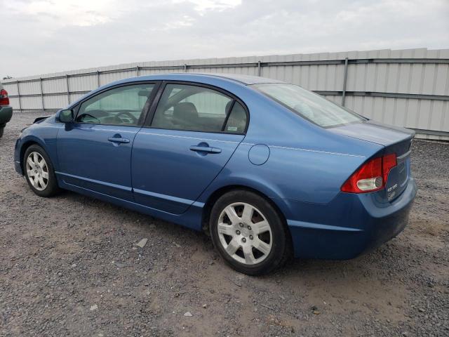 2HGFA16569H544612 - 2009 HONDA CIVIC LX BLUE photo 2