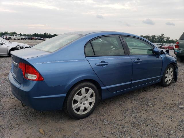 2HGFA16569H544612 - 2009 HONDA CIVIC LX BLUE photo 3