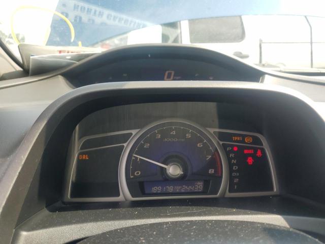 2HGFA16569H544612 - 2009 HONDA CIVIC LX BLUE photo 9