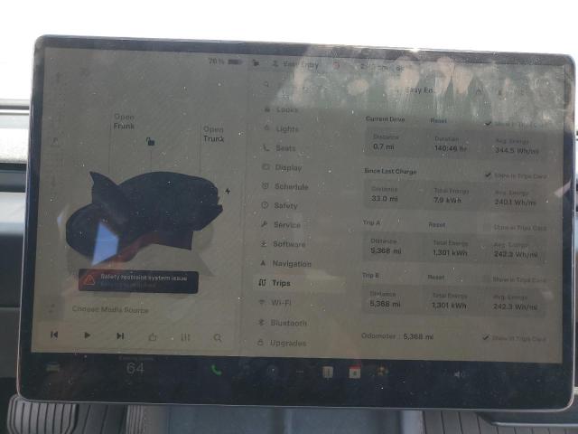 5YJ3E1EA2RF774111 - 2024 TESLA MODEL 3 გრაფიტი ფოტო 9