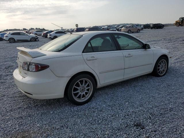 1YVHP80D665M39483 - 2006 MAZDA 6 S WHITE photo 3