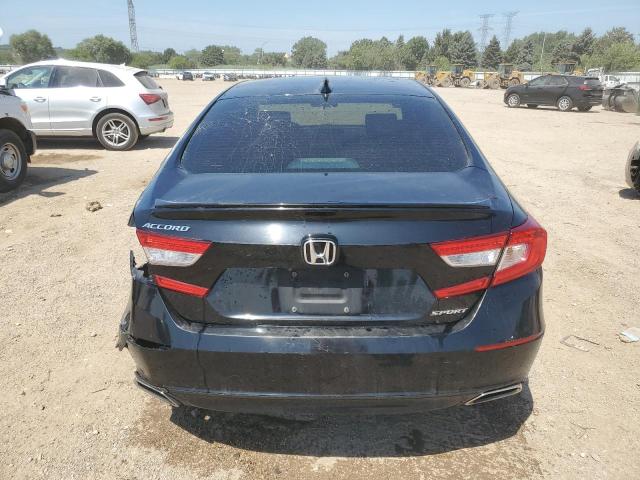 1HGCV1F30JA205224 - 2018 HONDA ACCORD SPORT BLACK photo 6
