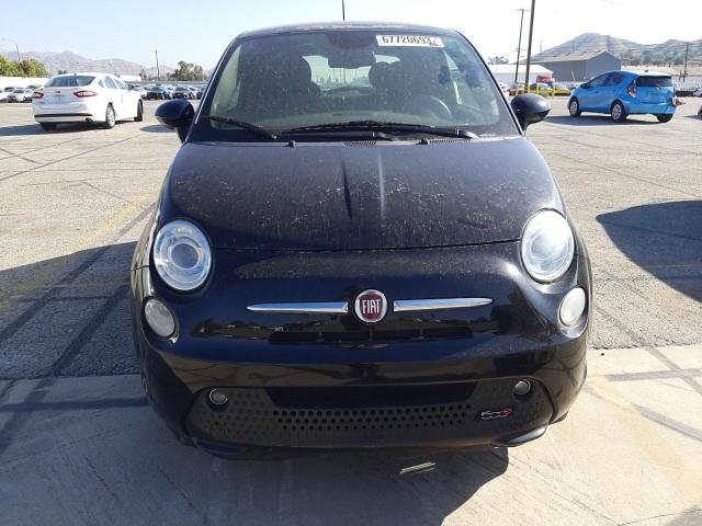 3C3CFFGE0DT750768 - 2013 FIAT 500 ELECTRIC BLACK photo 5