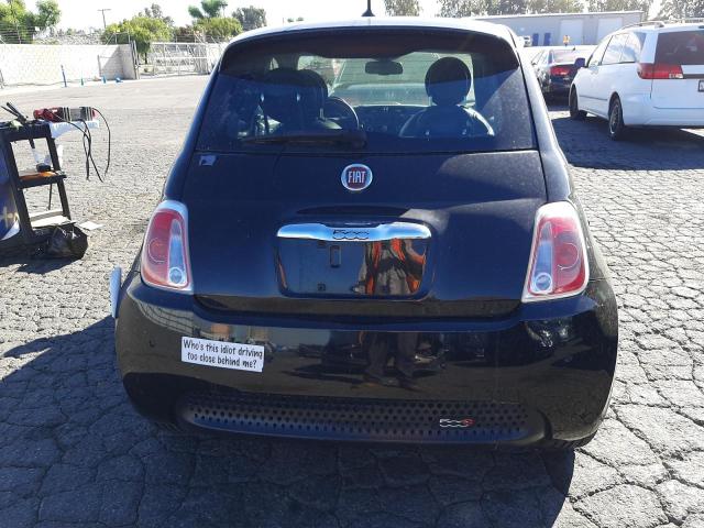 3C3CFFGE0DT750768 - 2013 FIAT 500 ELECTRIC BLACK photo 6