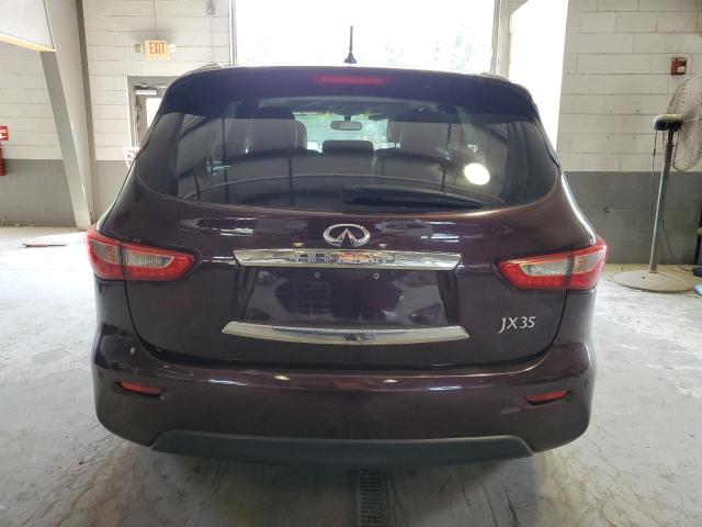 5N1AL0MN7DC332390 - 2013 INFINITI JX35 PURPLE photo 6