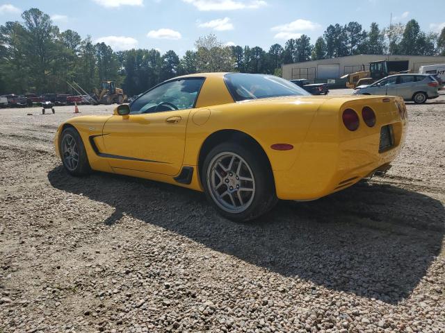 1G1YY12S135126366 - 2003 CHEVROLET CORVETTE Z06 YELLOW photo 2