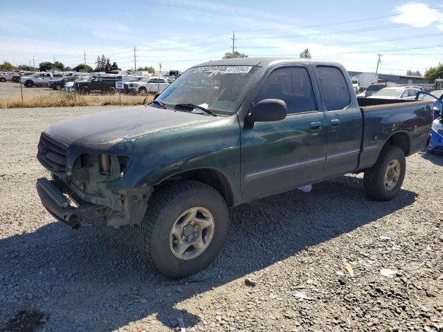 5TBBT441XYS053025 - 2000 TOYOTA TUNDRA ACCESS CAB GREEN photo 1