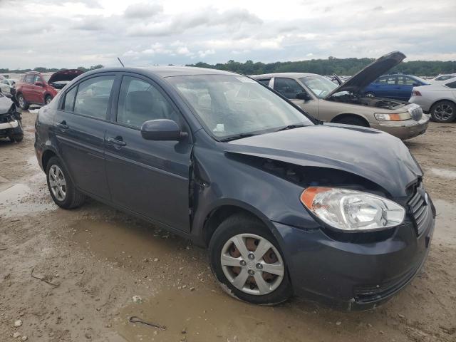 KMHCN4ACXBU604385 - 2011 HYUNDAI ACCENT GLS BLUE photo 4