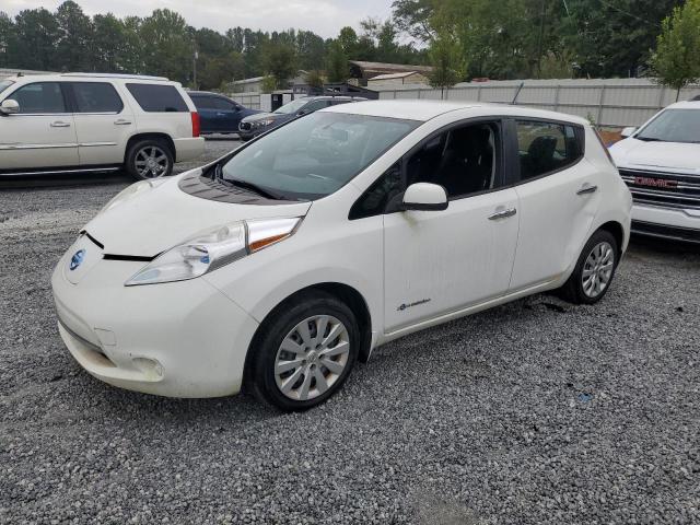 1N4AZ0CP4DC424844 - 2013 NISSAN LEAF S WHITE photo 1