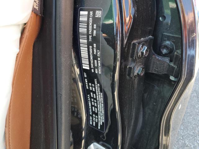 ZARFAEDN0H7545019 - 2017 ALFA ROMEO GIULIA Q4 BLACK photo 12