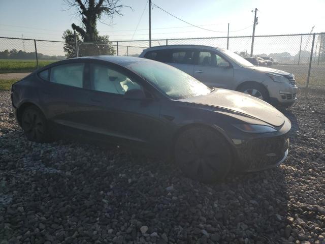 5YJ3E1EB6SF931296 - 2025 TESLA MODEL 3 فحمي صورة 4