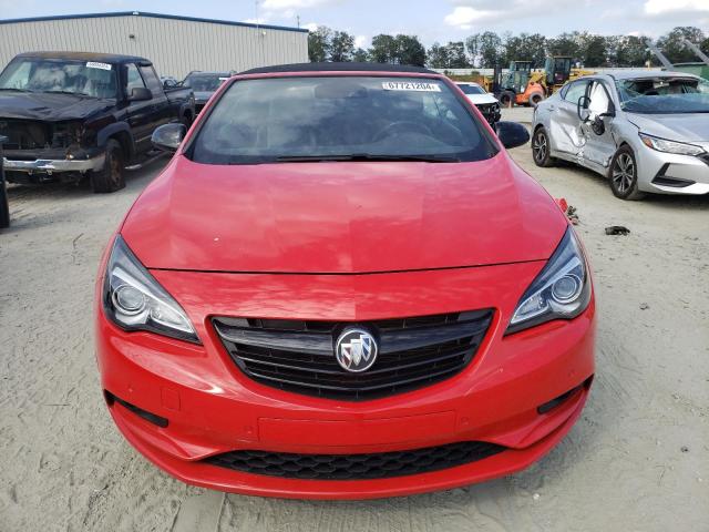 W04WJ3N53HG074958 - 2017 BUICK CASCADA SPORT TOURING RED photo 5