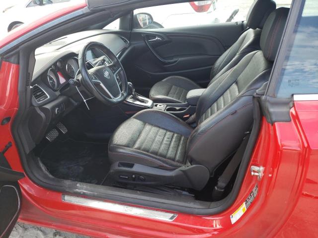 W04WJ3N53HG074958 - 2017 BUICK CASCADA SPORT TOURING RED photo 7