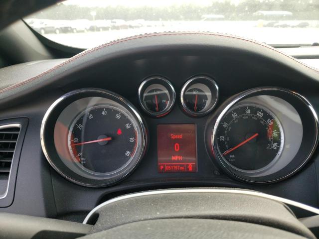 W04WJ3N53HG074958 - 2017 BUICK CASCADA SPORT TOURING RED photo 9