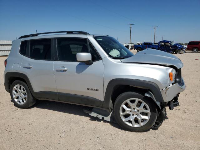 ZACCJABB2JPJ43510 - 2018 JEEP RENEGADE LATITUDE SILVER photo 4