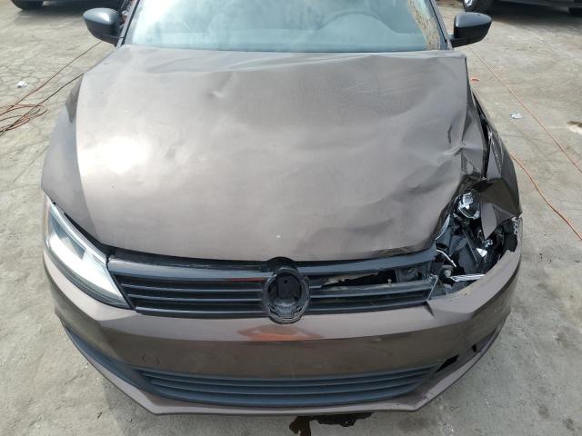 3VW2K7AJ8BM075058 - 2011 VOLKSWAGEN JETTA BASE 棕色 照片 11