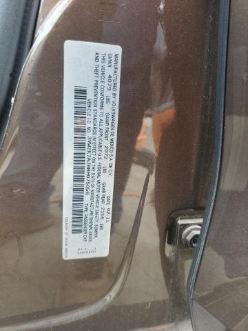 3VW2K7AJ8BM075058 - 2011 VOLKSWAGEN JETTA BASE 棕色 照片 12