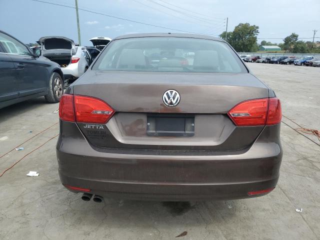 3VW2K7AJ8BM075058 - 2011 VOLKSWAGEN JETTA BASE 棕色 照片 6