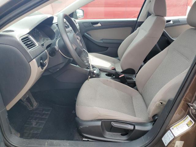 3VW2K7AJ8BM075058 - 2011 VOLKSWAGEN JETTA BASE 棕色 照片 7