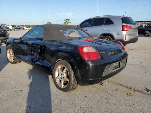 JTDFR320720049911 - 2002 TOYOTA MR2 SPYDER BLACK photo 3