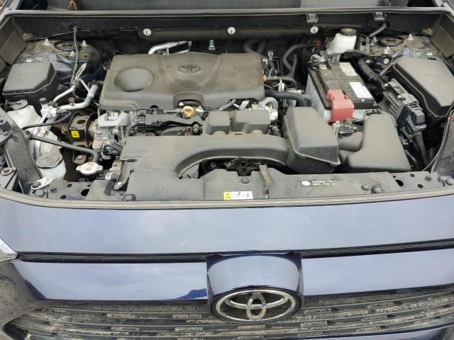 2T3P1RFV7NW285480 - 2022 TOYOTA RAV4 XLE BLUE photo 12