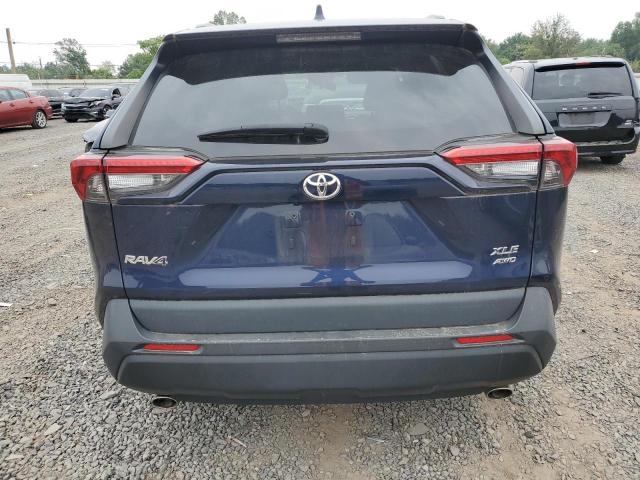2T3P1RFV7NW285480 - 2022 TOYOTA RAV4 XLE BLUE photo 6
