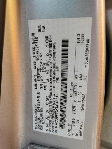 1FMCU0F70KUC43515 - 2019 FORD ESCAPE S Gümüş foto 13