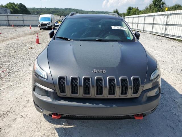 1C4PJMBS0FW790472 - 2015 JEEP CHEROKEE TRAILHAWK GRAY photo 5