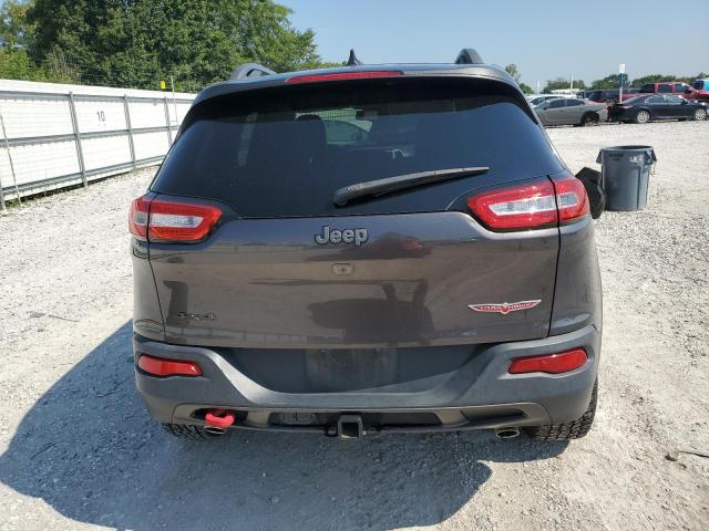 1C4PJMBS0FW790472 - 2015 JEEP CHEROKEE TRAILHAWK GRAY photo 6