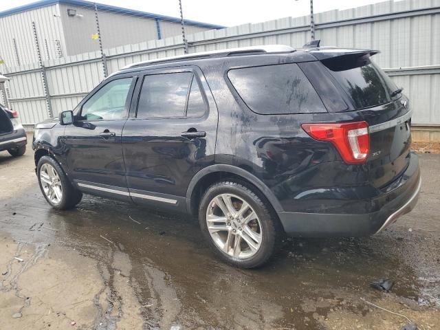 1FM5K7D89GGD21122 - 2016 FORD EXPLORER XLT BLACK photo 2