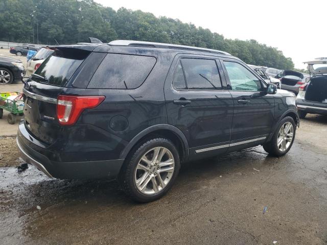 1FM5K7D89GGD21122 - 2016 FORD EXPLORER XLT BLACK photo 3