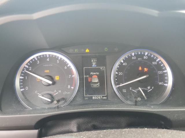 5TDJKRFH3GS336586 - 2016 TOYOTA HIGHLANDER XLE Bordeaux Foto 9