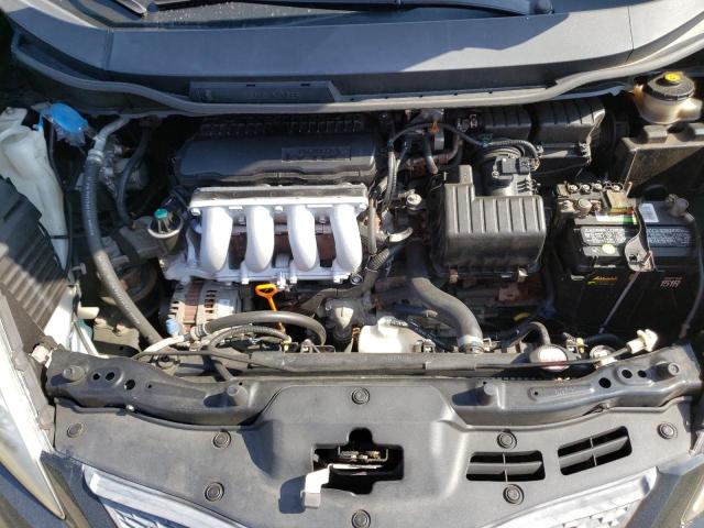 JHMGE8H43AC014043 - 2010 HONDA FIT SPORT BLACK photo 11