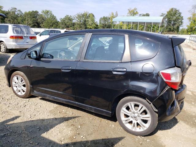 JHMGE8H43AC014043 - 2010 HONDA FIT SPORT BLACK photo 2