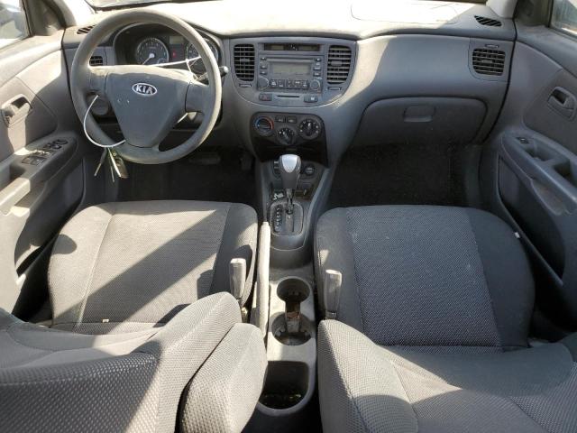 KNADE123686307811 - 2008 KIA RIO BASE SILVER photo 8