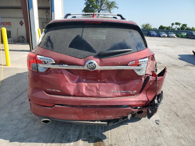 LRBFXESX7HD151286 - 2017 BUICK ENVISION PREMIUM MAROON photo 6