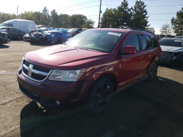 3D4PH5FV3AT135794 - 2010 DODGE JOURNEY SXT RED photo 1