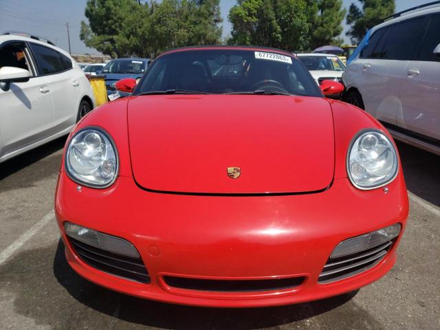 WP0CB29858U730258 - 2008 PORSCHE BOXSTER S RED photo 5