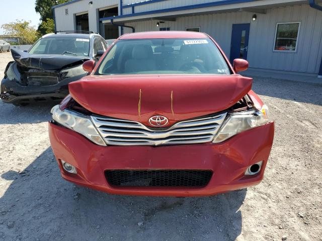 4T3ZA3BB7AU036818 - 2010 TOYOTA VENZA RED photo 5