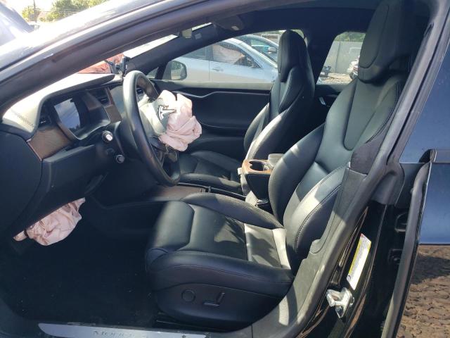 5YJSA1E24JF286525 - 2018 TESLA MODEL S BLACK photo 7