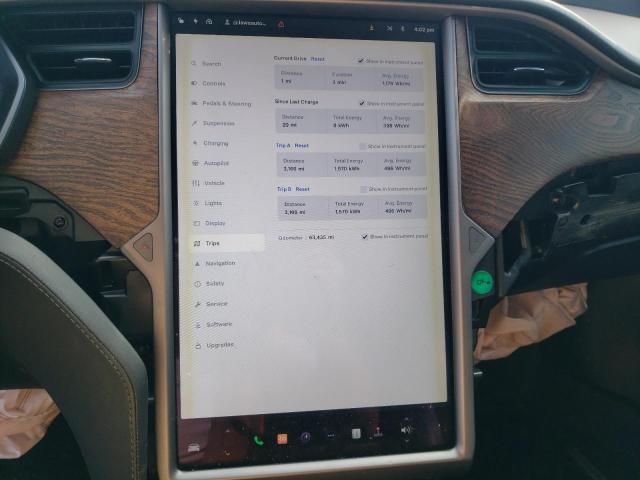 5YJSA1E24JF286525 - 2018 TESLA MODEL S BLACK photo 9