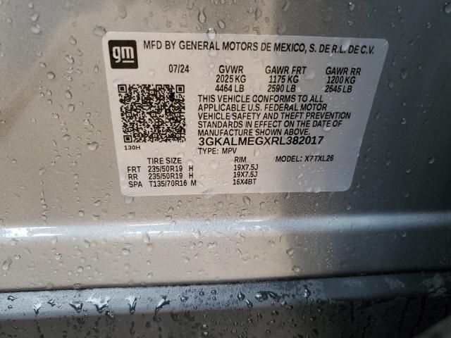 3GKALMEGXRL382017 - 2024 GMC TERRAIN SLE 灰色 照片 13