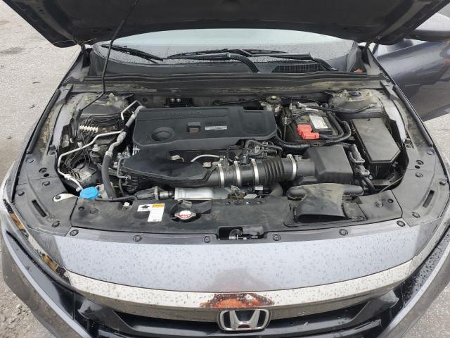 1HGCV2F38KA012505 - 2019 HONDA ACCORD SPORT Сұр фото 11