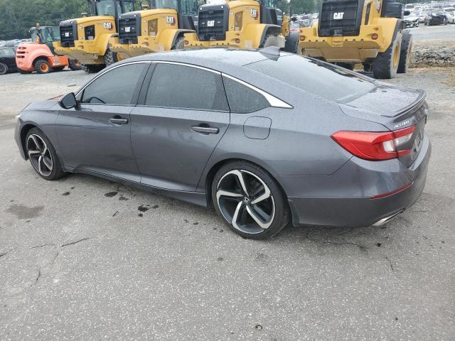 1HGCV2F38KA012505 - 2019 HONDA ACCORD SPORT Сұр фото 2