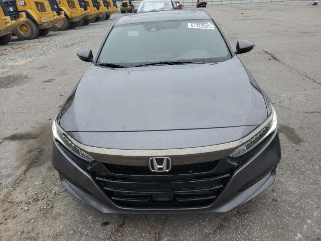 1HGCV2F38KA012505 - 2019 HONDA ACCORD SPORT Сұр фото 5