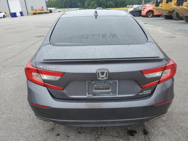 1HGCV2F38KA012505 - 2019 HONDA ACCORD SPORT Сұр фото 6