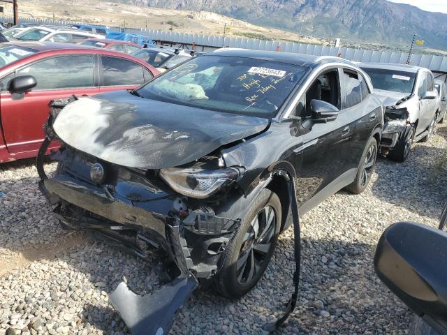 WVGUNPE21MP064871 - 2021 VOLKSWAGEN ID.4 PRO S შავი ფოტო 1