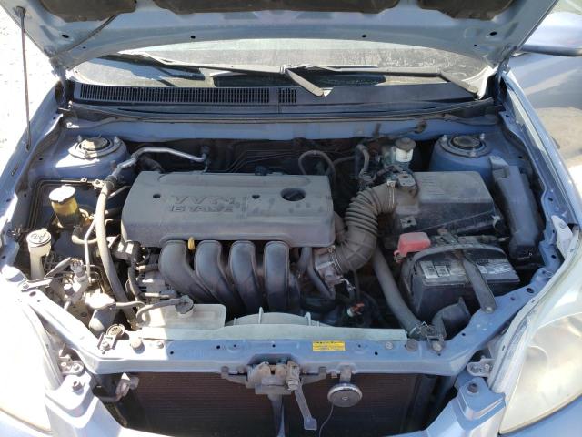 2T1KR32E87C658643 - 2007 TOYOTA MATRIX XR Srebrny zdjęcie 11