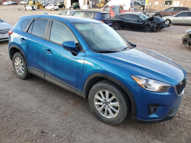 JM3KE4CE0D0138000 - 2013 MAZDA CX-5 TOURING BLUE photo 4